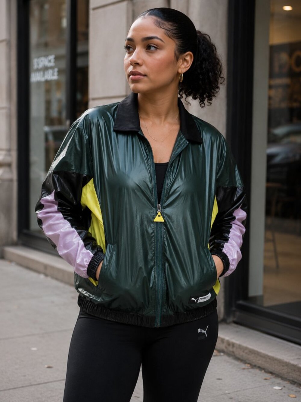 New Women's Puma TZ JACKET - L